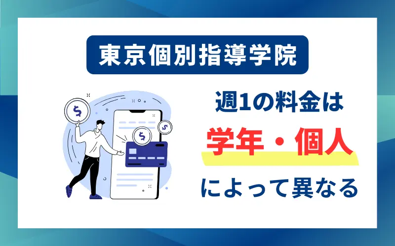 東京個別指導学院 週1 料金